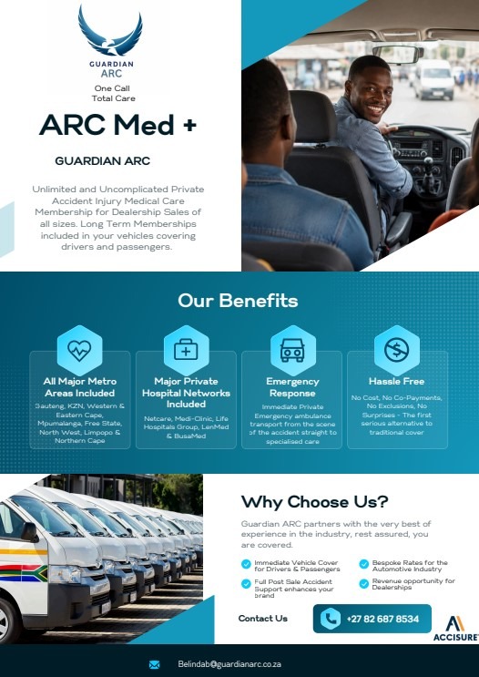 Guardian ARC Med Plus — private accident injury medical cover